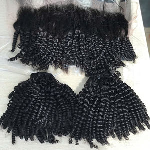 Extensiones de cabello humano rizado de alta calidad de fábrica de Vietnam, paquetes de trama de estilo ondulado corporal, tipo de cabello chino - Product Image 3