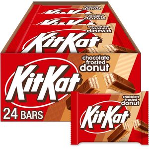 KIT KAT Chocolate Donut Flavored Wafer Candy <b>Bars</b>, 1.5 oz (24 Count) - Product Image 3