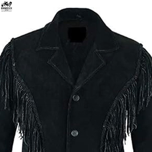 Chaqueta informal de invierno para hombre de diseño personalizado, chaqueta transpirable de talla grande para hombre, diseño personalizado con chaquetas con flecos para hombre - Product Image 3