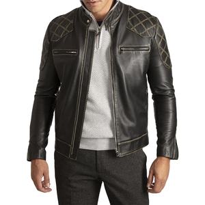 Veste en cuir pour homme tendance 2026, taille adulte, motif uni, disponible à prix raisonnable, veste pour homme 2026 - Product Image 2