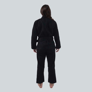 Kimono de Jiu-Jitsu personnalisé pour femme, uniforme BJJ respirant 100 % coton, tissage perlé, renforcé, durable, pré-rétréci, personnalisable à l'avant - Product Image 2