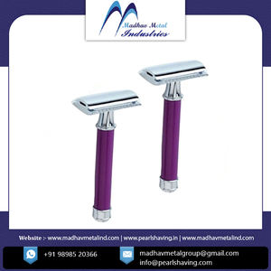 ราคาขายส่งมีดโกนความปลอดภัยโกนหนวดสแตนเลสคุณภาพพรีเมี่ยมมีราคาต่ํา - Product Image 5