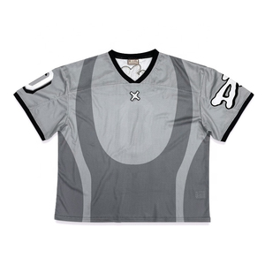 Fabricante de camisetas de fútbol americano de alta calidad, camiseta de fútbol americano de malla transpirable para hombre, camiseta de fútbol de malla - Product Image 2