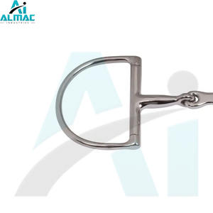 Broca DE DOBLE JUNTA ecuestre ALMAC, broca de caballo reutilizable en forma de D para una comunicación suave, instrumentos quirúrgicos de presión suave - Product Image 2