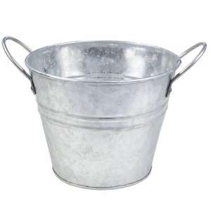 SEAU GALVANISÉ EN MÉTAL DE CONCEPTION CLASSIQUE - Product Image 2