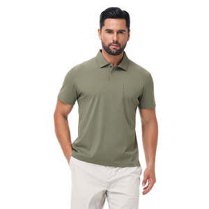 Polos bordados personalizados, venta al por mayor, Polo de algodón y poliéster, camiseta personalizada, camiseta que absorbe la humedad, última alta calidad - Product Image 1