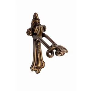 Aldaba de puerta de Metal Premium, elegante decoración de puerta delantera de estilo antiguo, manija de anillo resistente, decoración de entrada de puerta de casa - Product Image 5