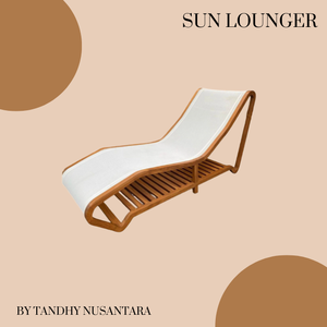 Chaise longue de jardin extérieur Meubles en bois massif pour Hotel Cottage And Villa Direct Factory - Product Image 6