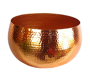 Bol de pédicure en cuivre haut de gamme traitement de salon pédicure des pieds bol en cuivre pur au prix le plus bas fabriqué en Inde - Product Image 6