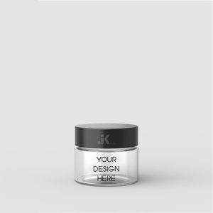 Pot en PET de 3 oz de haute qualité, style fleur, avec bouchon sécurité enfant, couleurs personnalisées, par le fabricant vietnamien – Solutions d'emballage JK Flower - Product Image 1