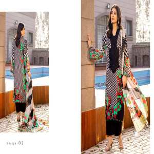 CHARIZMA-traje de césped bordado de alta calidad, ropa india y paquistaní, para fiesta, precio de descuento - Product Image 3