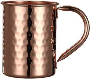 Haute qualité 400ml 16.0oz cuivre moscou Mule tasse Durable cuivré bière tasses tasse à café lait tasse pur cuivre tasse verres - Product Image 6