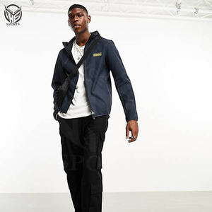 Veste Softshell formation personnalisée veste coupe-vent Soft Shell pour hommes randonnée imperméable automne veste extérieure. - Product Image 4