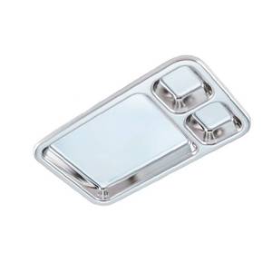 Plateau de pansement de qualité hospitalière avec finition lisse et acier inoxydable résistant à la rouille, parfait pour les pansements médicaux et chirurgicaux - Product Image 3
