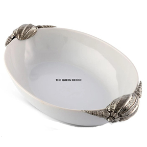 ชุดอาหารแก้ว ชามเสิร์ฟลายปลาหมึก ดีไซน์ใหม่ ของตกแต่งโต๊ะอาหาร ชามเสิร์ฟผลไม้ สำหรับงานแต่งงานและงานปาร์ตี้ - Product Image 6