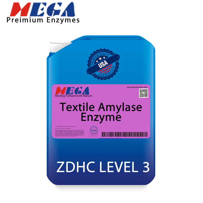 Дезизизирующий фермент высокого качества, альфа-Амилаза для дезинизации ткани, США, ZDHC, уровень 3, CAS 9000-90-2
