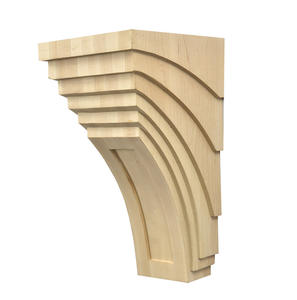 Modern Midcentury Design Wood Corbels <b>Brackets</b>-Durable Eco-Friendly Building Decoration <b>for</b> Villa Apartment <b>Corner</b> Decor-Easy - Product Image 4