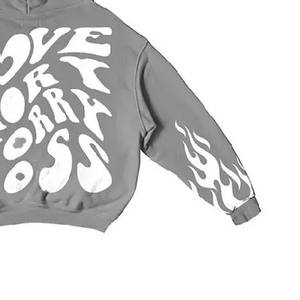 Top Tendance Hommes pour Puff Print Survêtement Logo Personnalisé/Couleurs Léger Facile À Porter Respirant Confortable Col À Capuche Solide - Product Image 6