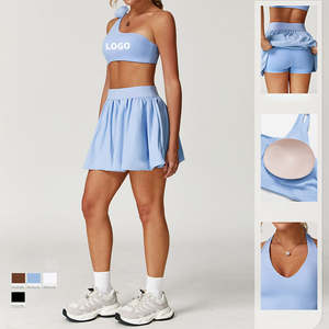 Ensemble de soutien-gorge de sport pour femmes, fitness, gym, yoga, haute performance, réglable, sans couture, confortable, respirant - Product Image 1