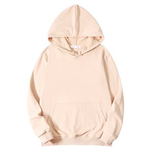 เสื้อฮู้ดแบบสวมหัวมีฮู้ดสำหรับผู้ชายปักลายพัฟผ้าฟลีซเปล่าสำหรับผู้ชาย - Product Image 3