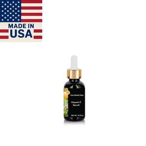 Suero antienvejecimiento con vitamina C fabricado en EE. UU. de 10 oz con logotipo personalizado, fórmula potente para el cuidado de la piel de marca blanca - Product Image 1