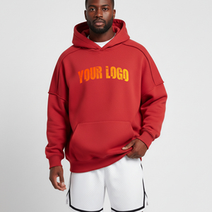 Vêtements d'hiver décontractés écologiques de haute qualité en gros, avec logo brodé personnalisé, 100 % coton polaire coupe-vent délavé - Product Image 6