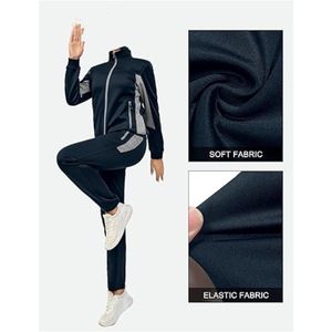 ชุดวอร์มลำลองมีฮู้ดผ้าฝ้ายคุณภาพพรีเมียมสำหรับผู้หญิงไซส์ใหญ่ ขายส่ง - Product Image 4