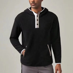 Sweat-shirt unisexe en tissu épais de haute qualité, imprimé sur mesure, en molleton de coton, doux, streetwear, avec capuche - Product Image 3