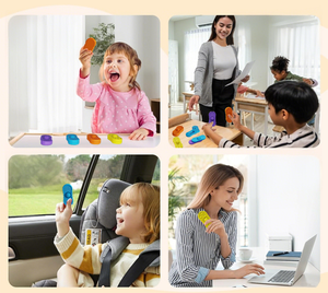 Slider Sensoriali in Silicone Antistress per Autismo, Giocattoli Antistress per Adulti, Ufficio, Viaggio e <span class=keywords><strong>Classe</strong></span> - Product Image 6