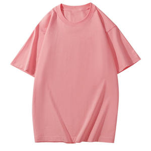 Camiseta de algodón puro de 210 g, de manga corta, holgada, con hombros caídos, diseño estampado y bordado con logotipo personalizado OEM - Product Image 5