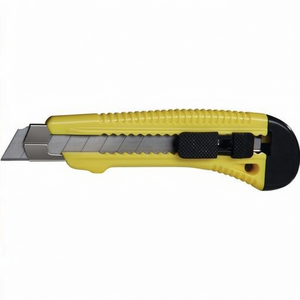Cuchillo Multiusos de 18 mm, Mango de Plástico de 155 mm, Amarillo Neón, Caja de 1 Pieza - Product Image 3