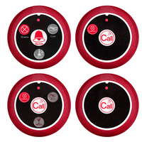 CTT13 Service de serveur Bouton de l'appelant Système de téléavertisseur sans fil Transmetteur de bouton d'appel de table