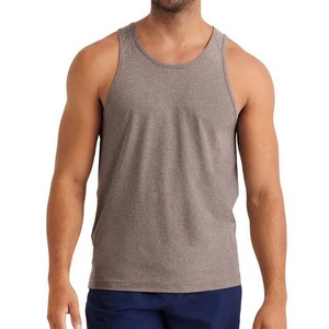 2025 nuevo Atlético correr poliéster algodón entrenamiento al por mayor gimnasio músculo sin mangas gimnasio hombres camisetas sin mangas de talla grande transpirable - Product Image 2