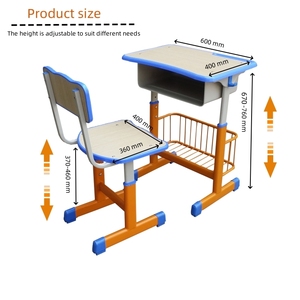 Juego <span class=keywords><strong>de</strong></span> sillas <span class=keywords><strong>de</strong></span> <span class=keywords><strong>escritorio</strong></span> <span class=keywords><strong>de</strong></span> aprendizaje para niños ergonómicas <span class=keywords><strong>de</strong></span> escuela primaria, muebles <span class=keywords><strong>de</strong></span> aula, mesa y <span class=keywords><strong>silla</strong></span> ajustables para niños en edad preescolar - Product Image 3