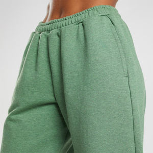 กางเกงจ็อกเกอร์ขายาวทรงตรงเอวสูงผ้าขนสัตว์เนื้อนุ่มระบายอากาศดี ดีไซน์เอวกลางแบบเรียบหรู สไตล์ลำลอง พร้อมโลโก้สั่งทำพิเศษ - Product Image 5