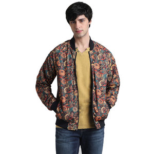 Wholesale Price Winter Custom Front Logo Sublimation <b>Canvas</b> Windproof Bomber <b>Jacket</b> for <b>Men</b> High Quality Pakistan Made - Product Image 1