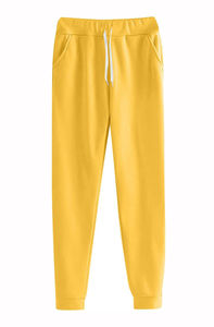 Nouveau style Logo personnalisé femmes décontracté solide longueur régulière hiver à manches longues polaire à capuche survêtement empilé pantalon - Product Image 6