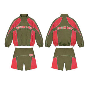 ชุดกางเกงขาสั้นกันลมสำหรับผู้ชายชุดกันลมกางเกงขาสั้นผ้าไนลอนสำหรับผู้ชายชุดกันลมกำหนดเอง2025ได้ - Product Image 1