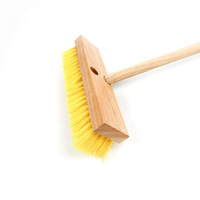 Brosses de nettoyage pour terrasses, brosse de lavage de sol, balai à poils rigides de 12 pouces pour douche, salle de bain, bateau, béton, moquette, garage