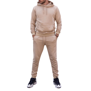 ชุดวอร์มลำลองแบบสวมหัวโพลีเอสเตอร์ชุดวอร์มสองชิ้นสำหรับวิ่งจ๊อกกิ้งชุดวอร์มสำหรับผู้ชาย - Product Image 5