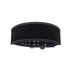 เข็มขัดยกน้ำหนักออกกำลังกายหนังวัวปรับแต่งได้เข็มขัดพยุงเอวสำหรับยิมฟิตเนสออกกำลังกาย - Product Image 5