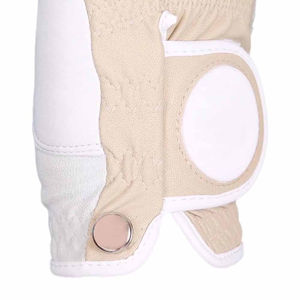 ถุงมือกอล์ฟหนังสำหรับเล่นกีฬาแบบมีนิ้วมือซ้ายและขวาถุงมือกอล์ฟ - Product Image 5