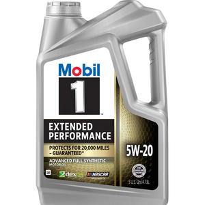MOBIL 1 EXTENDED PERFORMANCE HUILE MOTEUR PLEINE SYNTHÉTIQUE 5W-20 5 QUART ( 4.73 LITRES, PAQUET DE 3) - Product Image 1