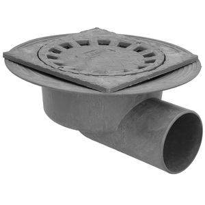 Caldereta Sifonica PVC Orizzontale 250x250/110mm - Product Image 1