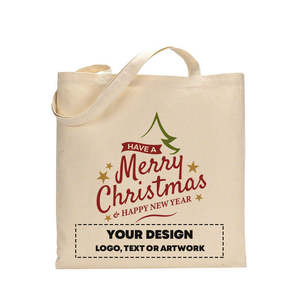 Bolsa de Regalo Navideña con Diseño de Feliz Navidad y Feliz Año Nuevo - Product Image 2