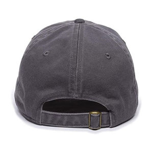 หมวกเบสบอลผ้าฝ้าย100% ล้างแผงด้านหน้าถนนสีทึบทึบแบบสตรีทปรับขนาดได้2025 - Product Image 4