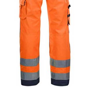 กางเกงคาร์โก้ขาตรงของผู้ชายกางเกงเซฟตี้ผ้าอ๊อกฟอร์ดผ้าฝ้าย100% เป็นมิตรกับสิ่งแวดล้อม - Product Image 2