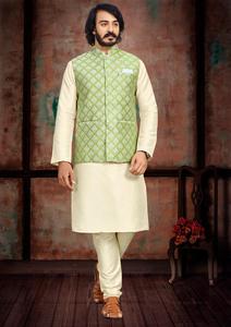 Customized <b>Mens</b> Jacket for Suited with Full Hand <b>Shirt</b> Pyjama with Modi Coat Mandarin Collared Sleeveless Jacket with Three Pock - Product Image 5