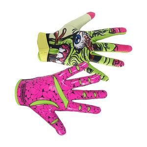 2025 nouveau Style personnalisé Logo Sublimation doigt complet fermeture à lacets dragonne réglable gants gaéliques de haute qualité - Product Image 3