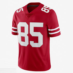 Nueva camiseta de fútbol americano lisa, diseño personalizado, camiseta de fútbol americano en blanco para hombre - Product Image 1